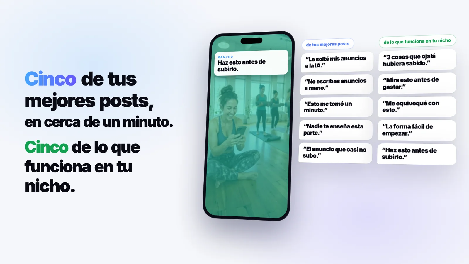 Diez ganchos para tus publicaciones