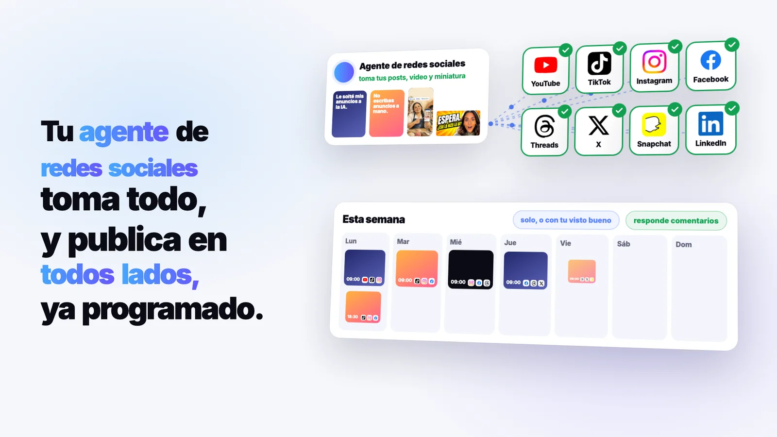 Nunca más publiques uno por uno